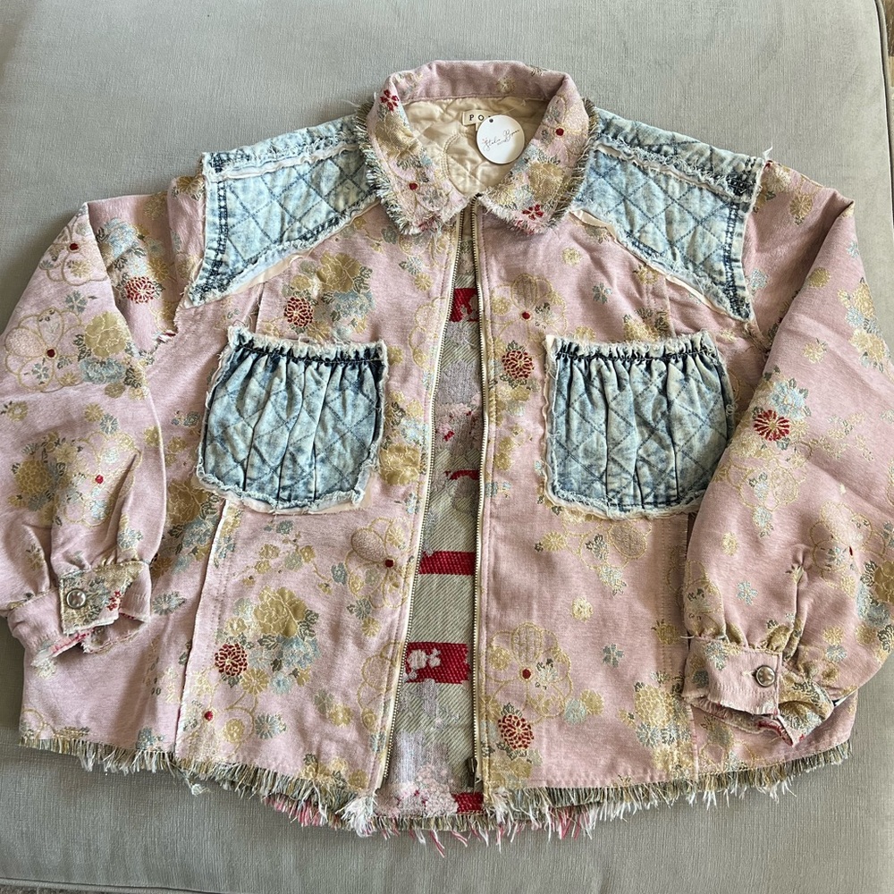 POL Vintage Floral Quilted Bomber - NWT - Picture 5 of 7